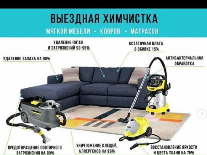 Химчистка мебели