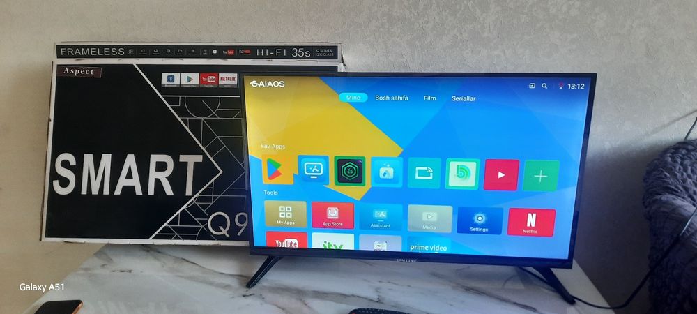 Samsung32 android smart madel 3500
