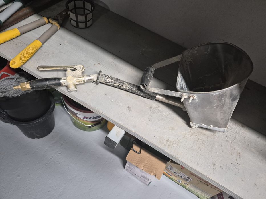 Vand pistol ,pompa pneumatica de tencuit
