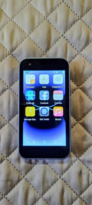 Husa originala  & k iPhone mini blue