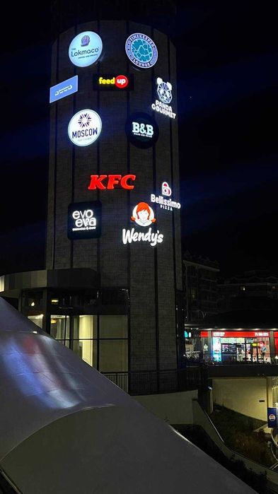 Наружная реклама полигрофия