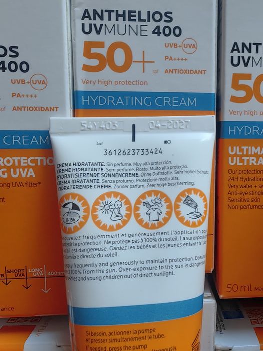 Слънцезащитен крем La Roche Posay ANTHELIOS UVMUNE 400