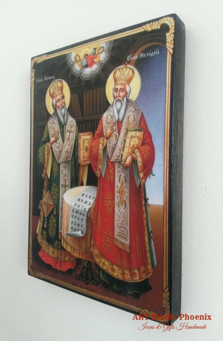 Икона на Св. Св. Кирил и Методий icona Sv. Sv. Kiril i Metodii