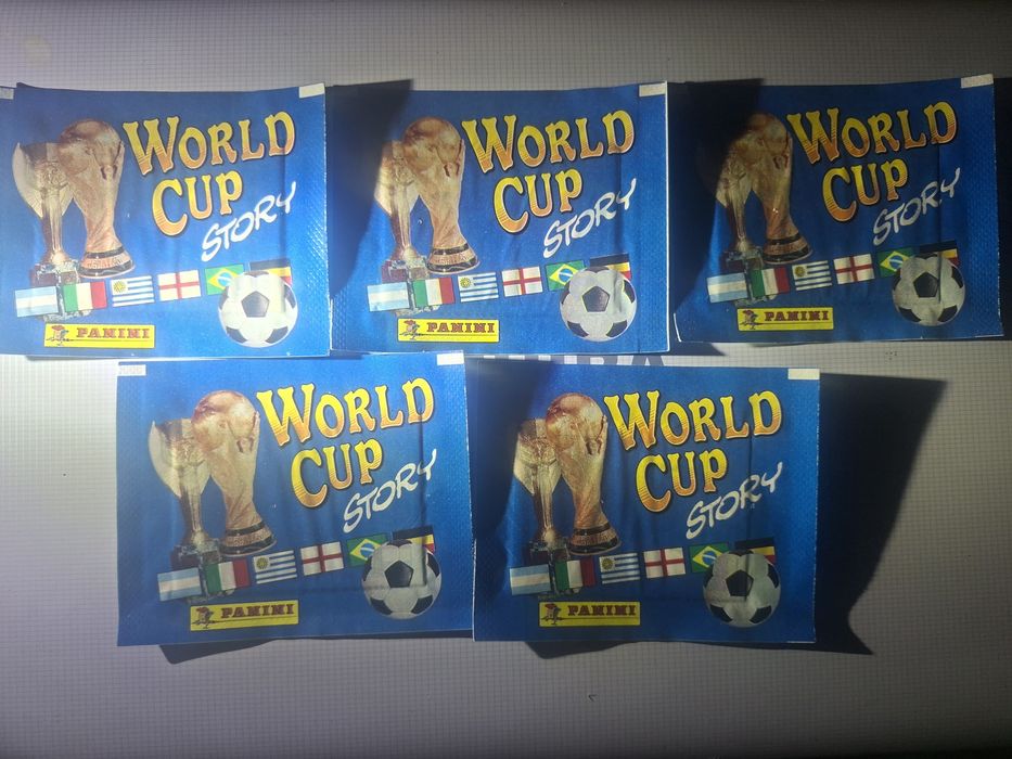 Pliculete sigilate Panini World Cup Story