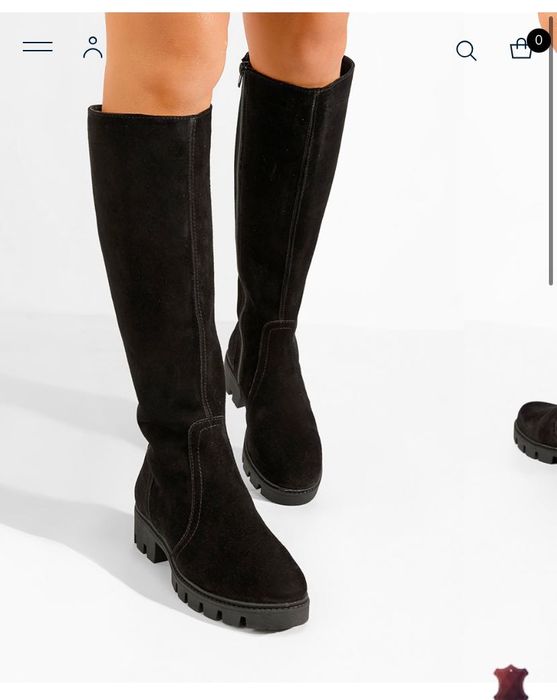 Cizme noi, cu eticheta