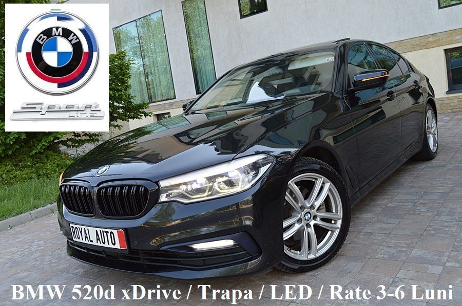 BMW Seria 5 KM 100% Reali / Fara Daune / xDrive 4x4 / Rate 3-6 Luni