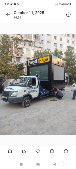 Food truck с колёсами