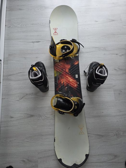 Set complet Snowboard Burton Cruzer 156W + Legături + Boots mărimea 42