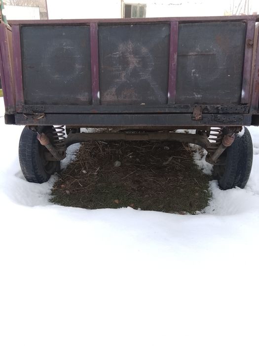 Мини трактор на ходу