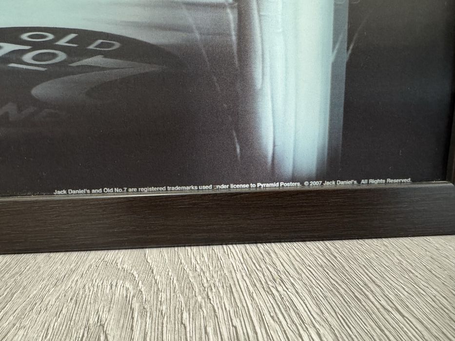 Tablouri editie limitata Jack Daniels (2008) - Sunt 3D/Holograma.
