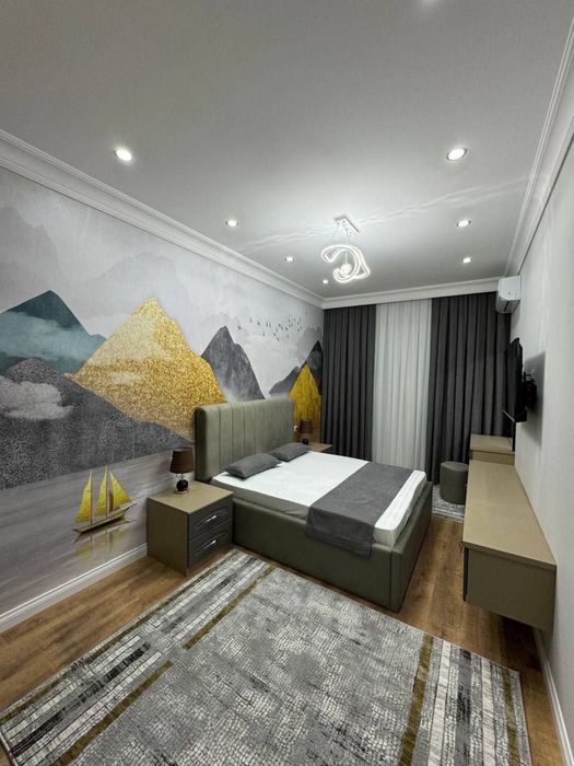 Паркентский!  Жк Оксарой! Сдаётся 4х комнатная  квартира в центре!