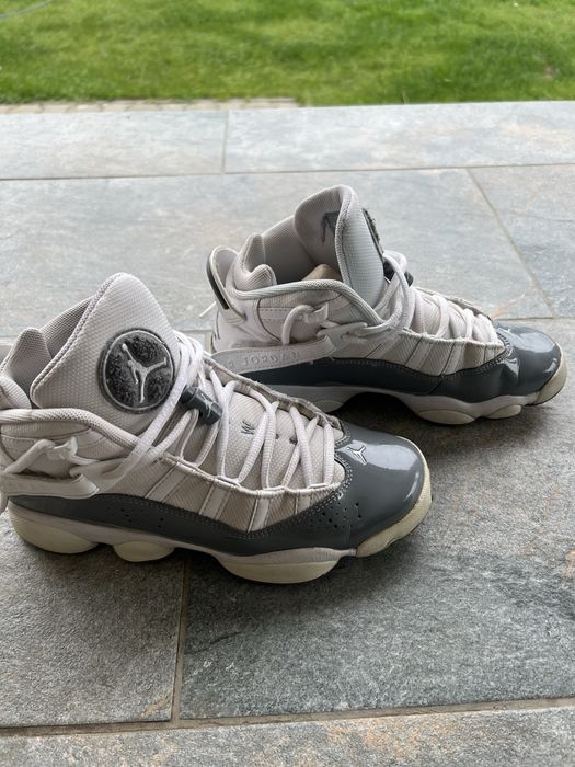 Air jordan 6 white and grey