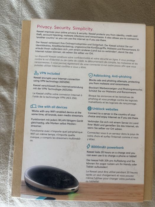 Keezel външен VPN/виртуална частна мрежа/
