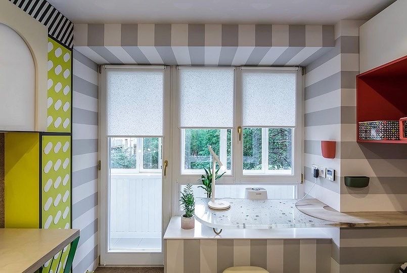 Жалюзи. Ролл шторы. День-ночь (зебра)