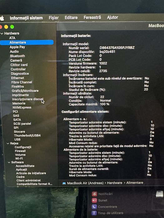 Apple MacBook Air Retina 13" - 2020 - 8 GB RAM - 256 GB SSD