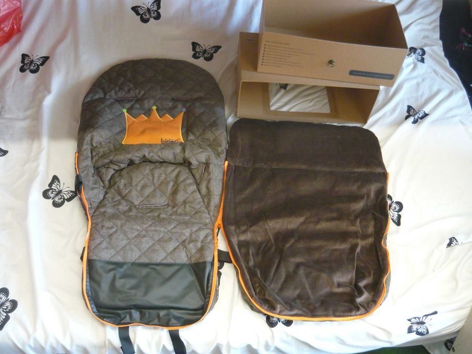 Husă sac de iarnă bebe NOUĂ, huse căruț,  cărucior, Jujejoo Germania