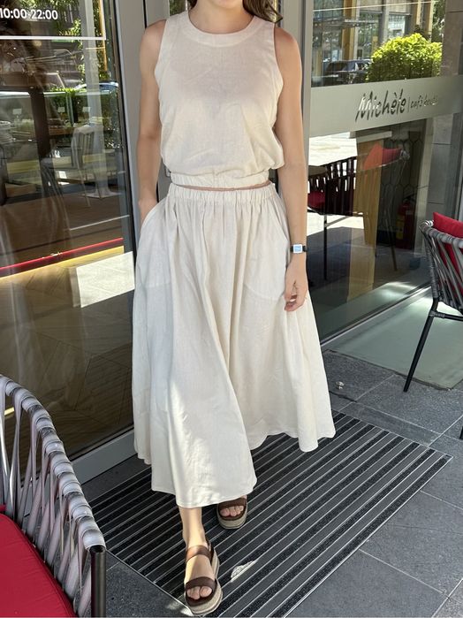 Льняной костюм