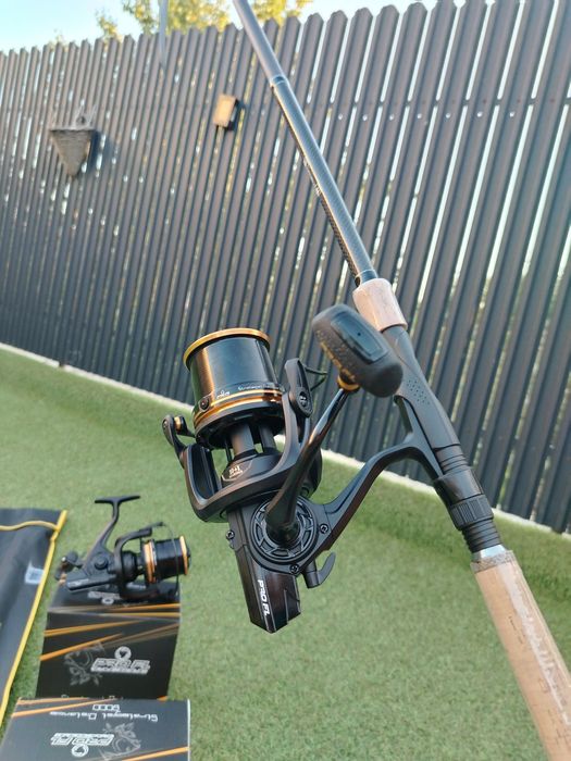 Set 2 Lansete PROFL X POWER FEEDER 3.90m 180g NEW 2024 + Set 2 Mulinet