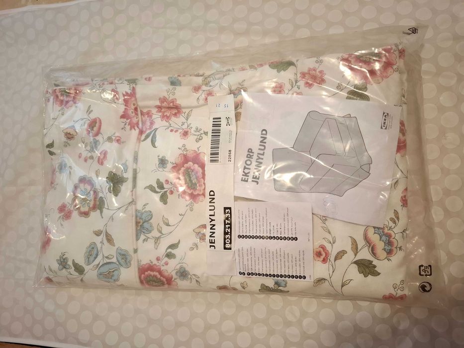 Husa fotol fotoliu EKTORP JENNYLUND Ikea, noua