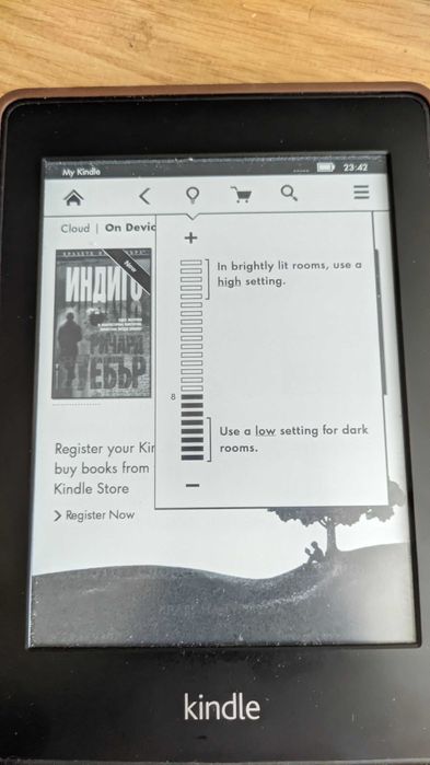 Kindle PaperWhite WiFi електронна книга с подсветка и с над 600 книги