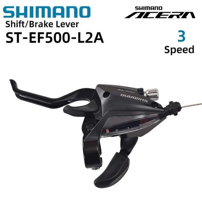 Комбинирани палцови команди със спирачки SHIMANO ACERA ST-EF500 3x7ск.
