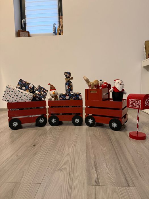 Decoratiuni craciun - trenulet decorativ