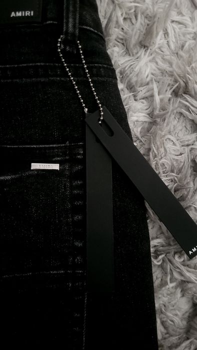 Amiri Jeans with diamonds