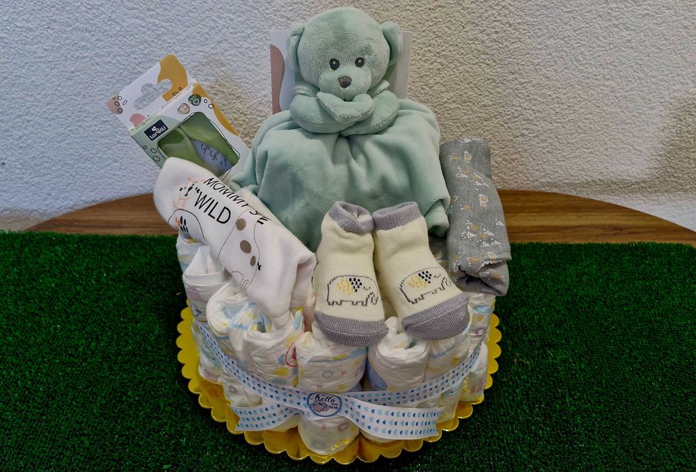 Торта от памперси