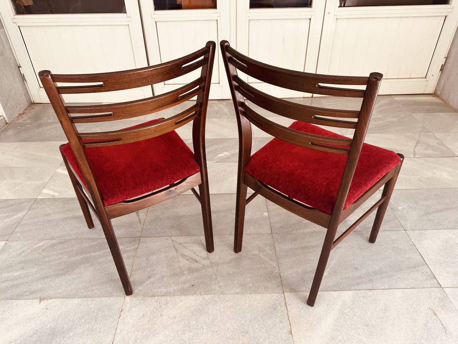 Шведски винтидж трапезни столове Mid Century Modern – 2 бр.