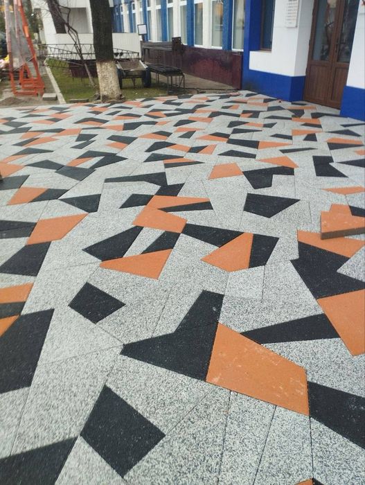 Брусчатка вибропресованные Гранит Травертин Каменный ковёр Бордюры