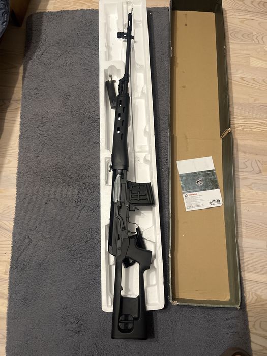 vand arma airsoft dragunov 2 jouli