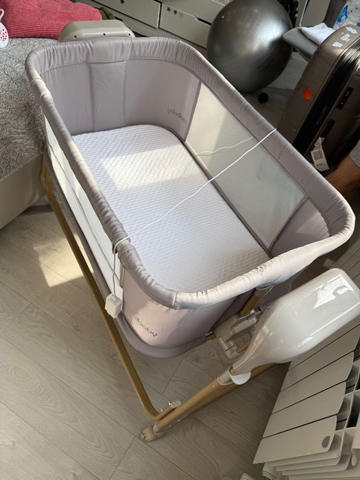 Детская приставная кроватка