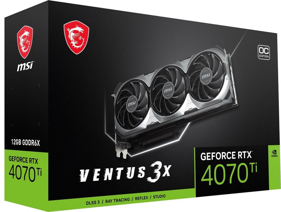 MSI  RTX 4070 Ti VENTUS 3X 12G