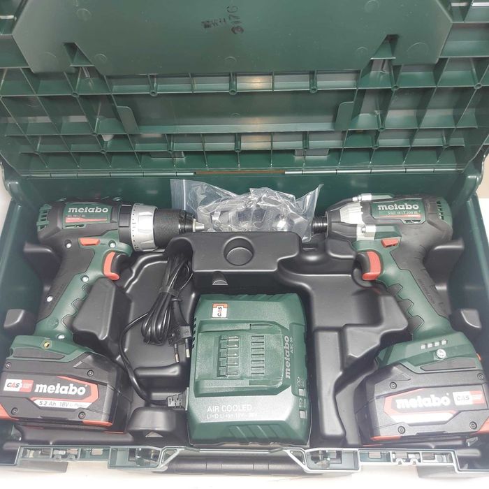 Мощен безчетков комплект METABO 18V