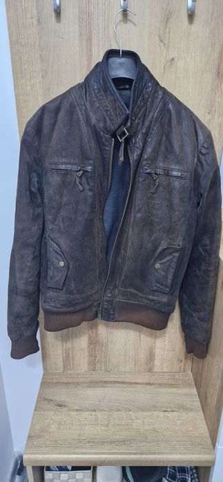 Кожено яке  Benetton