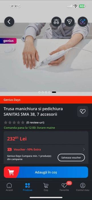 Trusa manichiura/pedichiura noua