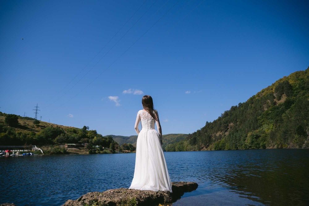 Rochie de mireasa A-line