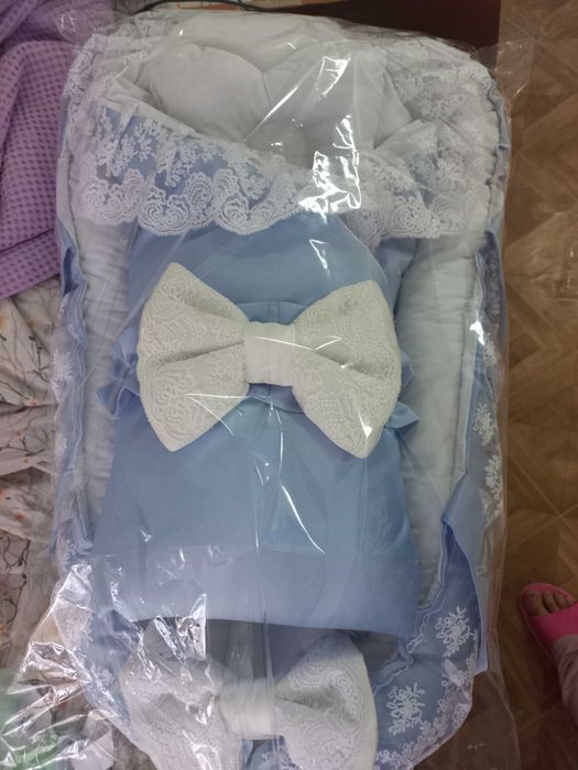 Конверт для новорожденных на выписку