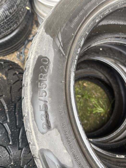 Шины 235/55/20 б/у проехали один сезон