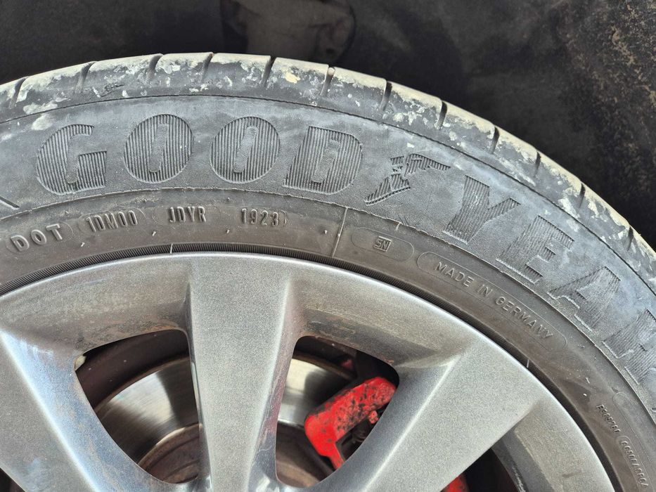 Jante aliaj cu anvelope DOT 2023 /2025       255/55 R17 Audi A6 C7  A4 B8