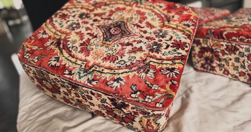 Пуфы в марокканском стиле