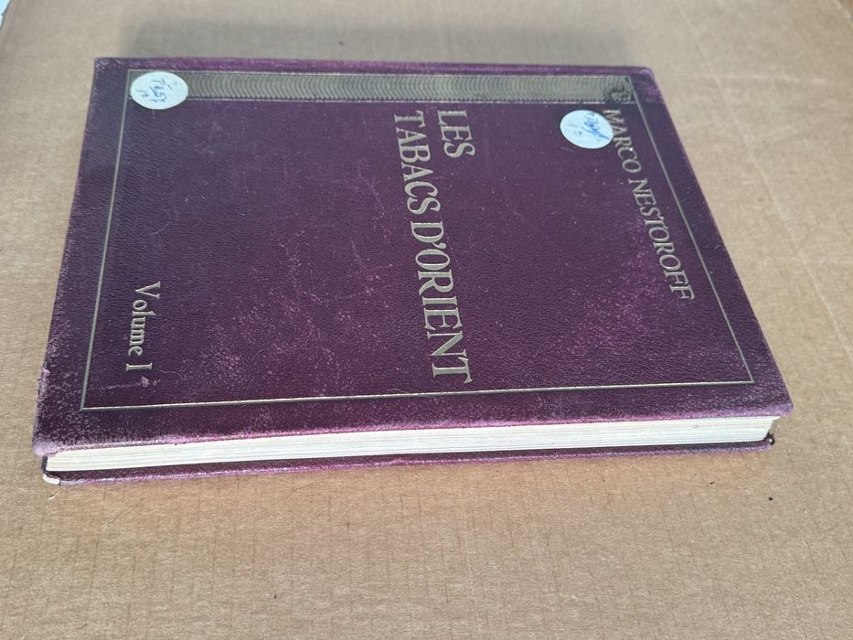 Les Tabacs d'Orient , MARCO NESTOROFF , Книга за тютюна