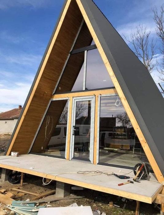 Cabane din lemn tip A