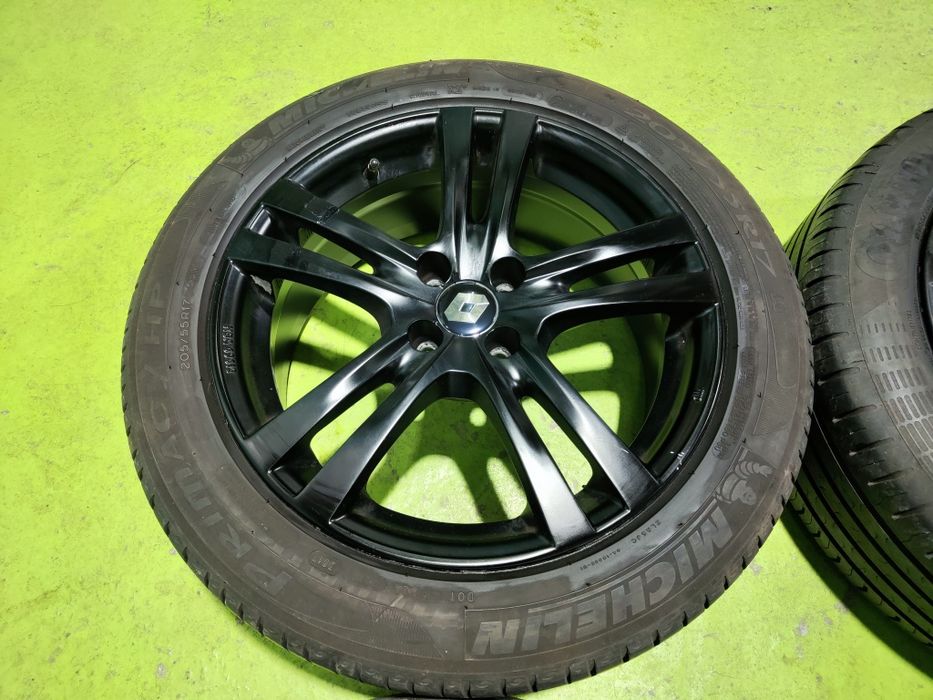 17 4x100 Renault лети джанти 4х100  черни