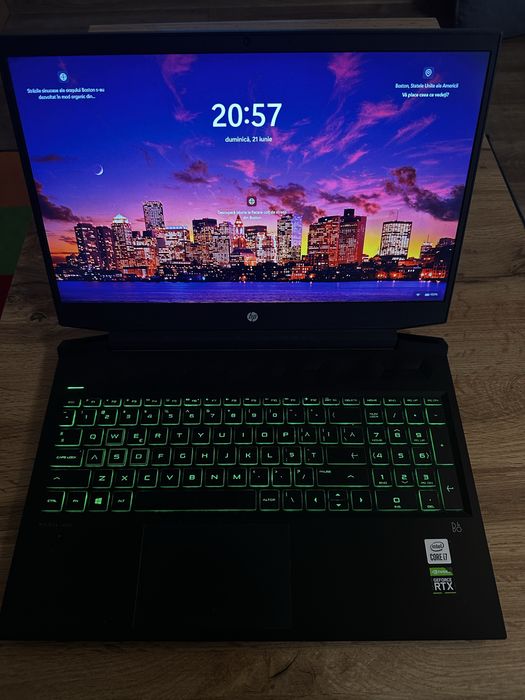 Vand laptop HP Pavilion gaming rtx 2060