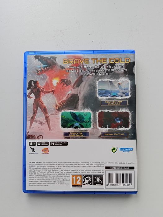 Продам диск subnautica below zero