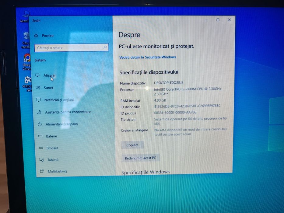 Laptop Asus i5 perfect functional