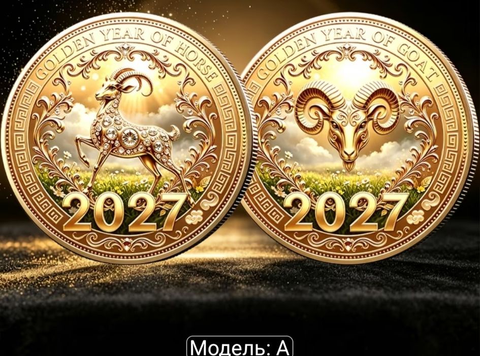 Подарочные сувенирные монеты.