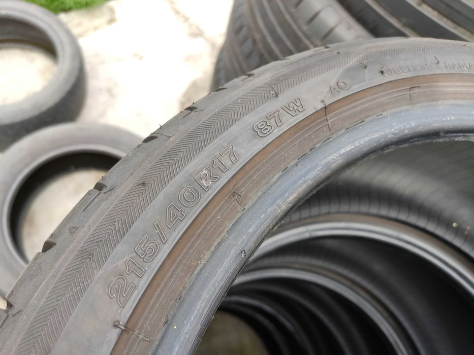 4бр Летни гуми 215 40 17 - Bridgestone