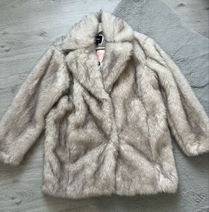 Jachetă de iarna din blană arficială